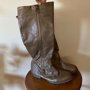 Brown Tall Shaft Boots
